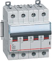 Выключатель автоматический Legrand DX3-E 6000 4п 63А C 10кА картинка